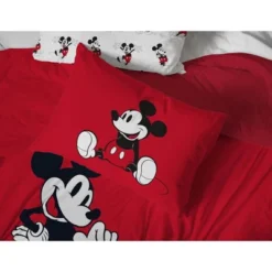 Saturday Park Disney Mickey Mouse Classic 100% Organic Cotton Bed Set -Bedding Sale Store GUEST 03303288 7221 4bf9 8d76 3e8d86e155f7
