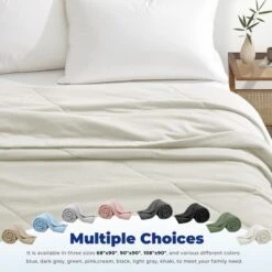 Peace Nest Ice Cooling Reversible Waffle Blanket For Summer Dual-side Comfort -Bedding Sale Store GUEST 0aa7ae35 f58f 49ca 9694 662c8d47ca7f