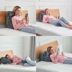 Cheer Collection Extra Large Wedge Shaped Reading And TV Pillow With Adjustable Bolster -Bedding Sale Store GUEST 0ac6bfba fb41 49b5 9e93 d532e3e643ca