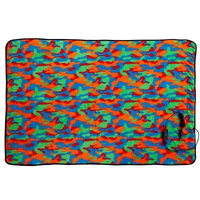 Heated Blanket - Ultra Soft Fleece Throw Powered By 12V Auxiliary Power Outlet For Travel Or Camping - Winter Car Accessories By Stalwart (Multi Camo) 1 Heated Blanket - Ultra Soft Fleece Throw Powered By 12V Auxiliary Power Outlet For Travel Or Camping - Winter Car Accessories By Stalwart (Multi Camo)