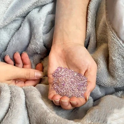 Crystal Reversible 15lbs Weighted Blanket With Removable Cover - DreamLab 5 Crystal Reversible 15lbs Weighted Blanket With Removable Cover - DreamLab - Image 5