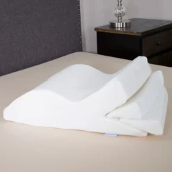 Adjustable Leg Wedge Support Cushion With White Cover - Bluestone -Bedding Sale Store GUEST 0e67b670 5e54 47bf b140 3f317bfda019