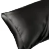 Unique Bargains Satin Hair And Skin Breathable Envelope Closure Pillowcase 2 Pcs