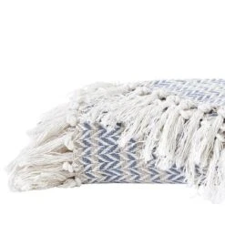 Southshore Fine Living Agadir Collection 100% Cotton Bed Blanket Hearing Bone Stripe Pattern -Bedding Sale Store GUEST 13f92d2d e7cb 4b05 8c1a 3e57871e96c6