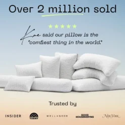 Coop Home Goods 20”x 54" Adjustable Memory Foam Body Pillow - GREENGUARD Gold Certified - Lulltra Washable Cover - White 15 Coop Home Goods 20”x 54" Adjustable Memory Foam Body Pillow - GREENGUARD Gold Certified - Lulltra Washable Cover - White -Bedding Sale Store GUEST 1839cc4c 44f2 4a76 87bb f422b728a59d