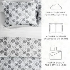 Paisley, Damask & Soft Farmhouse Prints Duvet Cover Set, Ultra Soft, Easy Care - Becky Cameron (3 Piece Set) 14 Paisley, Damask & Soft Farmhouse Prints Duvet Cover Set, Ultra Soft, Easy Care - Becky Cameron (3 Piece Set) -Bedding Sale Store GUEST 19437a4d 2694 450c 8d4a 8fe74c500f8e