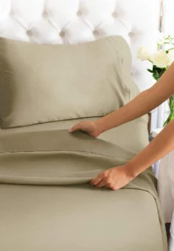 4 Piece 100% Cotton 400 Thread Count Sheet Set - CGK Linens 7 4 Piece 100% Cotton 400 Thread Count Sheet Set - CGK Linens -Bedding Sale Store GUEST 20b0f1f6 7da2 453b 8acc 5de1f2cb6468