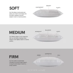 2 Pack Firm White Duck Feather & Down Bed Pillow | BOKSER HOME 18 2 Pack Firm White Duck Feather & Down Bed Pillow | BOKSER HOME -Bedding Sale Store GUEST 21b7fc75 9380 4d16 900a 5501e807c4d6
