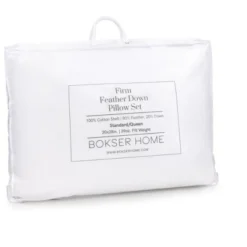 2 Pack Firm White Duck Feather & Down Bed Pillow | BOKSER HOME 16 2 Pack Firm White Duck Feather & Down Bed Pillow | BOKSER HOME -Bedding Sale Store GUEST 2f15bd7a 73d7 47ce 9b92 746719313dad