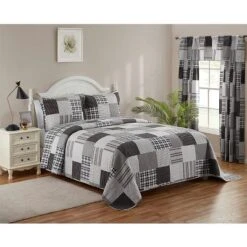 Legacy Decor 3 PCS Quilt Reversible Bedspread Coverlet Patchwork Design Ultra Soft Microfiber Oversized -Bedding Sale Store GUEST 2f7b03a0 40a7 41fe 8e76 6ddb8f3d5e6e