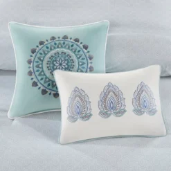 8pc Lian Cotton Printed Reversible Comforter Set Blue 25 8pc Lian Cotton Printed Reversible Comforter Set Blue -Bedding Sale Store GUEST 36b94ba6 801d 4b02 a9a9 39a96c7a2913