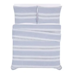Stripe Flannel Comforter Set Blue/White - London Fog -Bedding Sale Store GUEST 370f63e4 1aaa 4f10 b20c 4a4089c3a163
