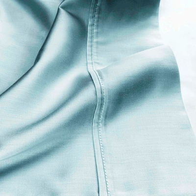 530 Thread Count Solid 2 Piece Cotton Luxury Premium Pillowcase Set By Blue Nile Mills 2 530 Thread Count Solid 2 Piece Cotton Luxury Premium Pillowcase Set By Blue Nile Mills - Image 2