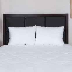 Maxi Deluxe Pillow Cotton Top Down Alternative Fill White, Single Pillow