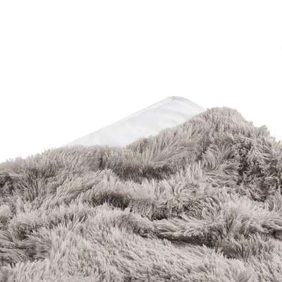 Leena Shaggy Faux Fur Weighted Blanket - Beautyrest 5 Leena Shaggy Faux Fur Weighted Blanket - Beautyrest - Image 5