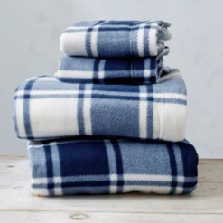 Great Bay Home Extra Plush Plaid Fleece Warm & Cozy Sheet Set -Bedding Sale Store GUEST 45d8c49f c5f7 4802 b9d6 f8ebb97ba8ae