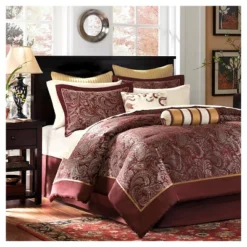 Madison Park 12pc Jacquard Comforter Set