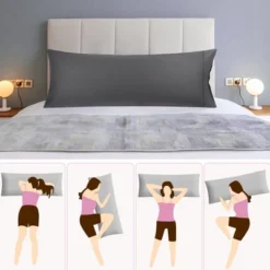 PiccoCasa Soft Cotton Body Zipper Closure 20"x 55" Pillowcase 1PC 6 PiccoCasa Soft Cotton Body Zipper Closure 20"x 55" Pillowcase 1PC -Bedding Sale Store GUEST 4e41ad8d d31e 4079 b590 beda610e99a0