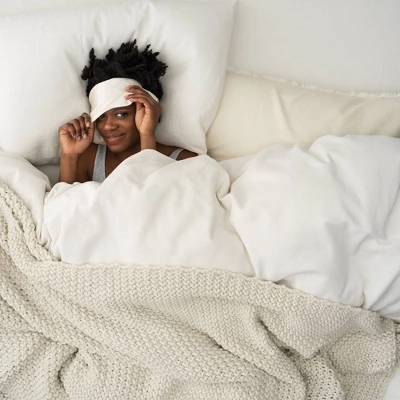 Heavyweight Linen Blend Comforter & Sham Set - Casaluna™ 1 Heavyweight Linen Blend Comforter & Sham Set - Casaluna™