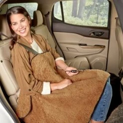 Heated Blanket 2-Pack - USB-Powered Fleece Throw Blankets For Travel, Home, Office, Or Camping - Winter Car Accessories By Stalwart (Brown) 17 Heated Blanket 2-Pack - USB-Powered Fleece Throw Blankets For Travel, Home, Office, Or Camping - Winter Car Accessories By Stalwart (Brown) -Bedding Sale Store GUEST 55105a6c 7e63 4388 9878 280cbb99bd64
