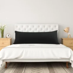 Body 20"x54" Microfiber Pillow Cases Black - PiccoCasa -Bedding Sale Store GUEST 5f8c5e81 09b7 47d8 ae19 d5643387edfa