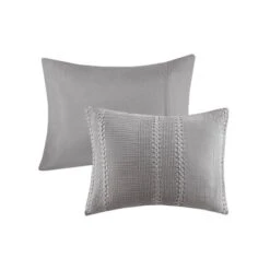 3pc Hailey Cotton Gauze Waffle Weave Duvet Cover Set Gray - Urban Habitat -Bedding Sale Store GUEST 608e0c59 e759 45ab abc4 564a50fa71a1