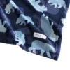Eddie Bauer Camp Camo Bear Flannel Fleece - Blanket, Blue- Full/Queen