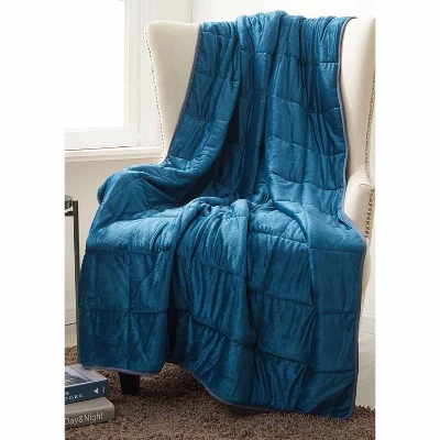 Machine Washable Faux Mink Weighted Blanket - PUR & CALM 5 Machine Washable Faux Mink Weighted Blanket - PUR & CALM - Image 5