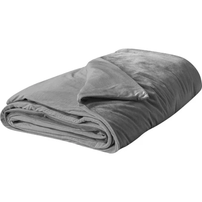 48"x72" Temperature Balancing Weighted Blanket Gray - Tranquility 1 48"x72" Temperature Balancing Weighted Blanket Gray - Tranquility
