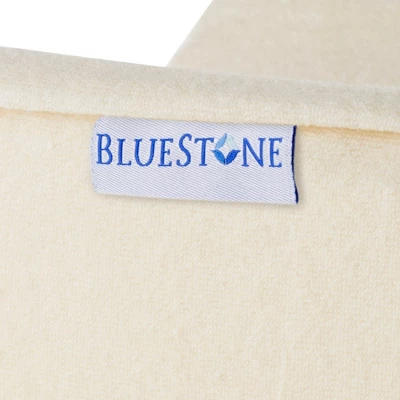 Bluestone Contoured Memory Foam Leg Pillow - White 3 Bluestone Contoured Memory Foam Leg Pillow - White - Image 3