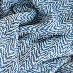 Chevron Cotton Blanket (Full/Queen) Blue - Yorkshire Home 5 Chevron Cotton Blanket (Full/Queen) Blue - Yorkshire Home -Bedding Sale Store GUEST 7a717a78 2945 413d bbcf 09687f874ff7