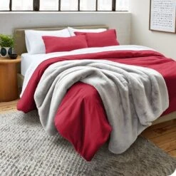 Double Brushed Duvet Set - Ultra-Soft, Easy Care By Bare Home
