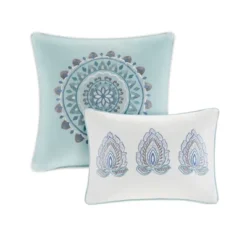 8pc Lian Cotton Printed Reversible Comforter Set Blue 26 8pc Lian Cotton Printed Reversible Comforter Set Blue -Bedding Sale Store GUEST 87f9094e 8b72 4e86 af2a dd5e678cbff2