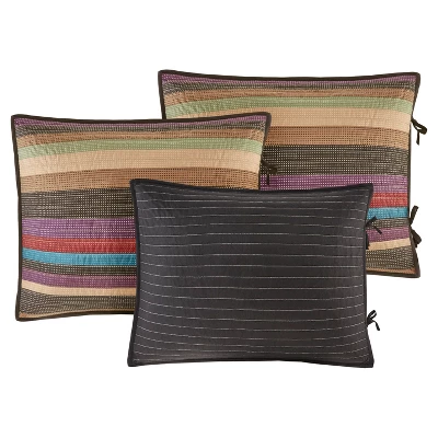 6pc Reyes Daybed Cover Set Purple/Beige/Red 5 6pc Reyes Daybed Cover Set Purple/Beige/Red - Image 5