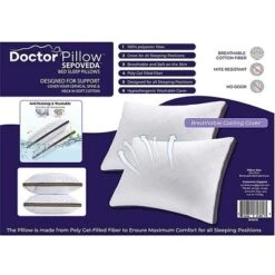 Dr Pillow Sepoveda Bed Sleep 2 PACK Pillow 6 Dr Pillow Sepoveda Bed Sleep 2 PACK Pillow -Bedding Sale Store GUEST 88ec9580 6ce0 45ec 8ce0 698ee3b2739a