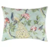 Pavona Enchanted Garden Quilted Reversible Pillow Sham By Greenland Home Fashions