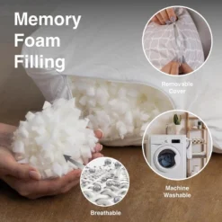 Pharmedoc Pregnancy Pillows, Shredded Memory Foam, Maternity Pillow For Sleeping -Bedding Sale Store GUEST 8f35a580 3450 4693 a237 f493309314f5