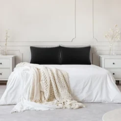 PiccoCasa Brushed Pillowcases With Roll Rim Zipper Closure 2Pcs -Bedding Sale Store GUEST 9294151d 1e33 4a00 9e97 2ad66f30025a