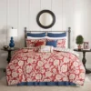 Rose Cotton Twill Comforter Set 9pc