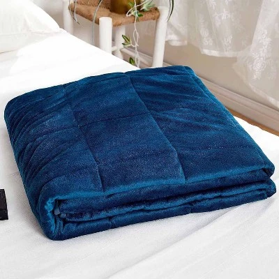 Machine Washable Faux Mink Weighted Blanket - PUR & CALM 1 Machine Washable Faux Mink Weighted Blanket - PUR & CALM