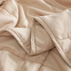 48"x72" 20lbs Solid Cotton Weighted Bed Blanket Tan - Pur Serenity 6 48"x72" 20lbs Solid Cotton Weighted Bed Blanket Tan - Pur Serenity -Bedding Sale Store GUEST a00b7dc3 f19e 42f2 84b1 93b7ca44702c