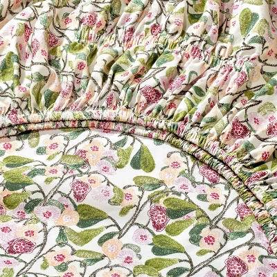 Printed Cotton Sheet Set Autumn Blossom - Opalhouse™ Designed With Jungalow™ 2 Printed Cotton Sheet Set Autumn Blossom - Opalhouse™ Designed With Jungalow™ - Image 2