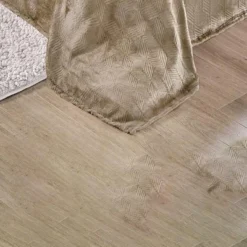 Amrani Bedcover Embossed Blanket Soft Premium Microplush Taupe By Plazatex