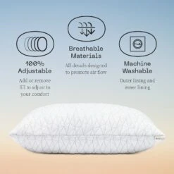 Coop Home Goods The Original - Adjustable Memory Foam Pillow - Greenguard Gold Certified 11 Coop Home Goods The Original - Adjustable Memory Foam Pillow - Greenguard Gold Certified -Bedding Sale Store GUEST aa38f2c0 6493 4d5e b36f ee0fc9f80f32