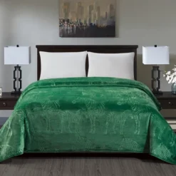 Zebra Print Microplush Best Quality Super Premium Blanket Green By Plazatex -Bedding Sale Store GUEST aa9ef231 8a2a 4a89 a13f b7848fe07401