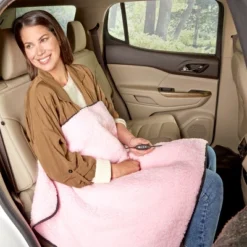 Heated Blanket 2-Pack - USB-Powered Fleece Throw Blankets For Travel, Home, Office, Or Camping - Winter Car Accessories By Stalwart (Pink) 17 Heated Blanket 2-Pack - USB-Powered Fleece Throw Blankets For Travel, Home, Office, Or Camping - Winter Car Accessories By Stalwart (Pink) -Bedding Sale Store GUEST ab220f5e ba68 4810 b28a 3399aebc6da2