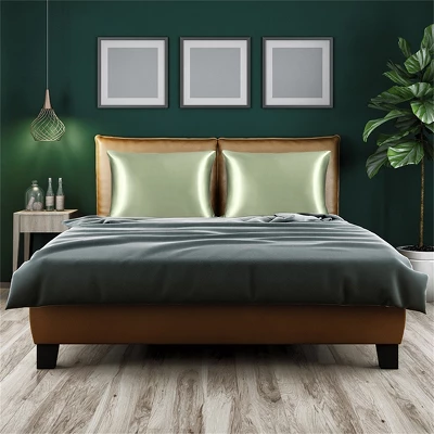 PiccoCasa Silk Soft Smooth Washable Pillowcases 1 Pc 2 PiccoCasa Silk Soft Smooth Washable Pillowcases 1 Pc - Image 2