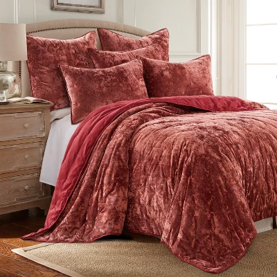 Velvet Spice Euro Sham - Levtex Home 2 Velvet Spice Euro Sham - Levtex Home - Image 2