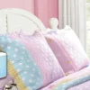 Polka Dot Stripe Reversible Sham Standard 20" X 26" Multicolor By Greenland Home Fashion