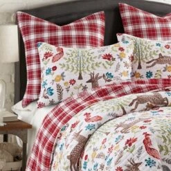 Folk Deer Holiday Quilt Set - Levtex Home -Bedding Sale Store GUEST c23831dc b14b 4f1f b786 0f6ddcc243c0